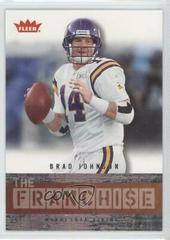 Brad Johnson #TF-BJ Football Cards 2006 Fleer the Franchise Prices
