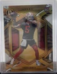Trey Lance [White Gold] #104 Football Cards 2021 Panini Gold Standard Prices