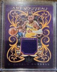 D'Angelo Russell #34 Basketball Cards 2023 Panini Court Kings Art Nouveau Prices