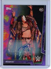 Asuka [Purple Autograph] Wrestling Cards 2018 Topps WWE Women's Division Prices