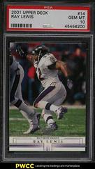 Ray Lewis #14 Football Cards 2001 Upper Deck Prices