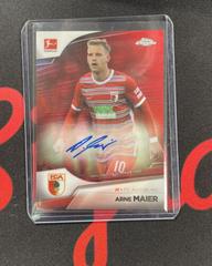 Arne Maier [Red] #BCA-AMA Soccer Cards 2022 Topps Chrome Bundesliga Autographs Prices