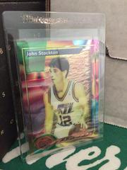 John Stockton [Refractor] #219 Basketball Cards 1993 Finest Prices
