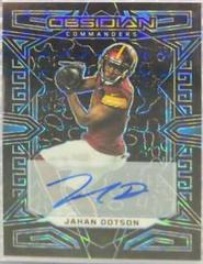 Jahan Dotson [Blue Finite Electric Etch] #98 Football Cards 2023 Panini Obsidian Signature Prices