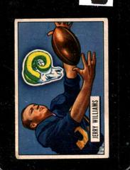 Jerome Williams #114 Football Cards 1951 Bowman Prices