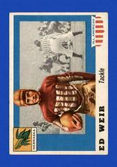 Ed Weir Football Cards 1955 Topps All American Prices
