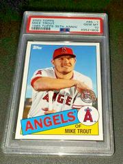 Mike Trout Baseball Cards 2020 Topps 1985 35th Anniversary Prices