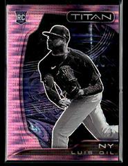 Luis Gil [Pink Pulsar] #7 Baseball Cards 2022 Panini Chronicles Titan Prices