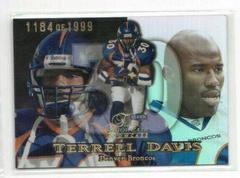 Terrell Davis Football Cards 1999 Flair Showcase Prices
