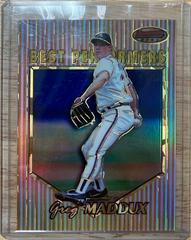 Greg Maddux [Atomic Refractor] #93 Baseball Cards 1999 Bowman's Best Prices