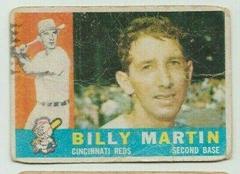 Billy Martin #173 Baseball Cards 1960 Venezuela Topps Prices
