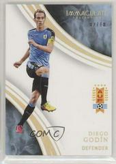 Diego Godin [Gold] #18 Soccer Cards 2017 Panini Immaculate Prices