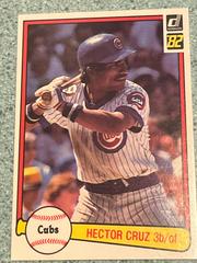 Hector Cruz Baseball Cards 1982 Donruss Prices