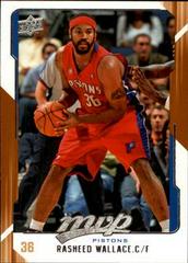 Rasheed Wallace Basketball Cards 2008 Upper Deck MVP Prices