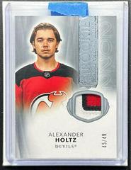Alexander Holtz [Patch] #2022-AH Hockey Cards 2021 Upper Deck The Cup Rookie Class of 2022 Prices