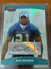 Bob Sanders [Autograph Green] #185 Football Cards 2004 Bowman's Best Prices