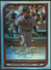 Chipper Jones [Refractor] Baseball Cards 2008 Bowman Chrome Prices