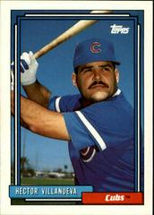 Hector Villanueva #181 Baseball Cards 1992 Topps Prices