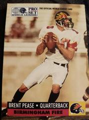 Brent Pease [wlaf] Football Cards 1991 Pro Set Wlaf Inserts Prices