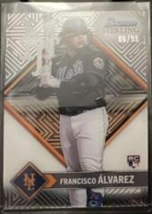 Francisco Alvarez #ST-15 Baseball Cards 2023 Bowman Sterling Tek Prices