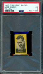 Mike Boldin [Yellow] Football Cards 1950 Topps Felt Backs Prices