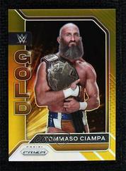 Tommaso Ciampa [Gold Prizm] Wrestling Cards 2022 Panini Prizm WWE Gold Prices