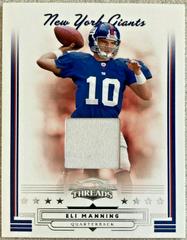 Eli Manning [Jersey] #117 Football Cards 2006 Panini Donruss Threads Prices