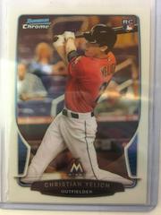 Christian Yelich Baseball Cards 2013 Bowman Chrome Draft Picks & Prospects Rookies Prices