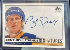 Brett Hull #CL-BH Hockey Cards 2020 SP Signature Edition Legends Century Prices