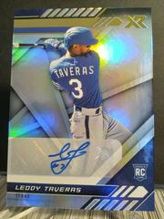 Leody Taveras [Autographs] Baseball Cards 2021 Panini Chronicles XR Prices