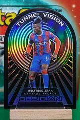 Wilfried Zaha #4 Soccer Cards 2022 Panini Obsidian Tunnel Vision Prices