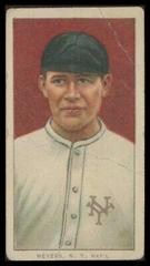 Chief Meyers [Portrait] #NNO Baseball Cards 1909 T206 Piedmont 350-460 Factory 25 Prices