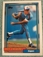 Jeff Fassero #423 Baseball Cards 1992 Topps Prices
