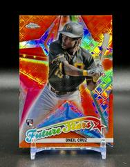 Oneil Cruz [Orange] #FS-5 Baseball Cards 2022 Topps Chrome Logofractor Future Stars Prices