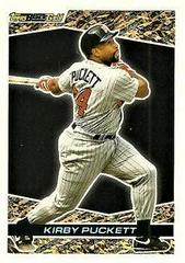 Kirby Puckett #40 Baseball Cards 1993 Topps Black Gold Prices