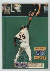 Barry Bonds [Golden Rainbow] #238 Baseball Cards 1994 Stadium Club Prices