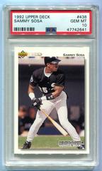 Sammy Sosa #438 Baseball Cards 1992 Upper Deck Prices