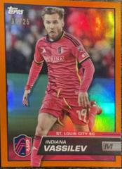 Indiana Vassilev [Orange] #23 Soccer Cards 2023 Topps MLS Prices