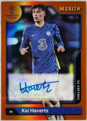 Kai Havertz [Orange] Soccer Cards 2021 Topps Merlin Chrome UEFA Autographs Prices