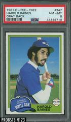 Harold Baines [Gray Back] Baseball Cards 1981 O Pee Chee Prices