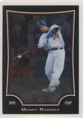 Manny Ramirez #8 Baseball Cards 2009 Bowman Chrome Prices