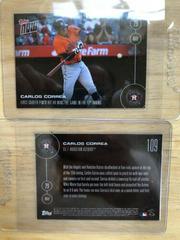 Carlos Correa Baseball Cards 2016 Topps Now Prices