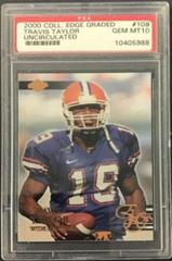 Travis Taylor [Uncirculated] Football Cards 2000 Collector's Edge Graded Prices