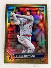 Shohei Ohtani [Ben Baller Gold] #1 Baseball Cards 2022 Topps Chrome Prices