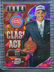 Grant Hill [Red Cracked Ice] Basketball Cards 2018 Panini Contenders Optic Class Acts Prices