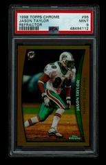 Jason Taylor [Refractor] Football Cards 1998 Topps Chrome Prices