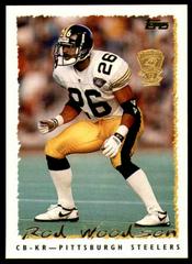 Rod Woodson [Panthers Inaugural] Football Cards 1995 Topps Prices