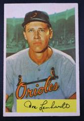 Don Lenhardt [.966/ .983 Field Avg.] #53 Baseball Cards 1954 Bowman Prices