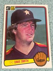 Dave Smith #370 Baseball Cards 1983 Donruss Prices