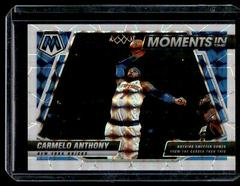 Carmelo Anthony [White] Basketball Cards 2021 Panini Mosaic Moments in Time Prices